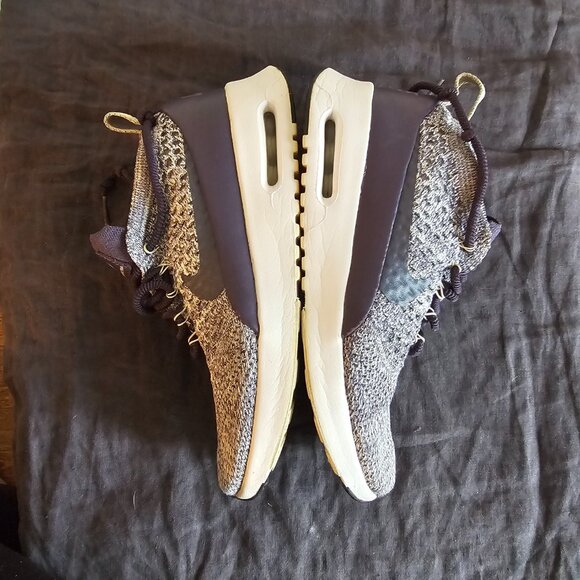 NIKE Air Max Thea Ultra Fly Knit Purple Embroidered Nike on back Size 7 - Picture 3 of 10